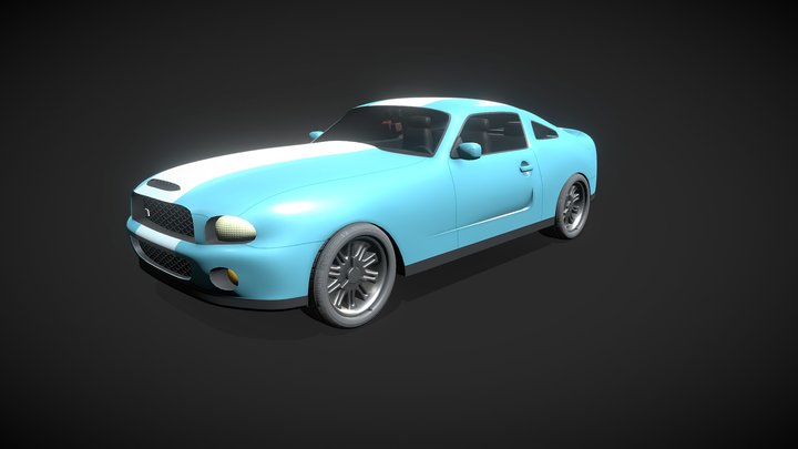 Sports Car 3D Model