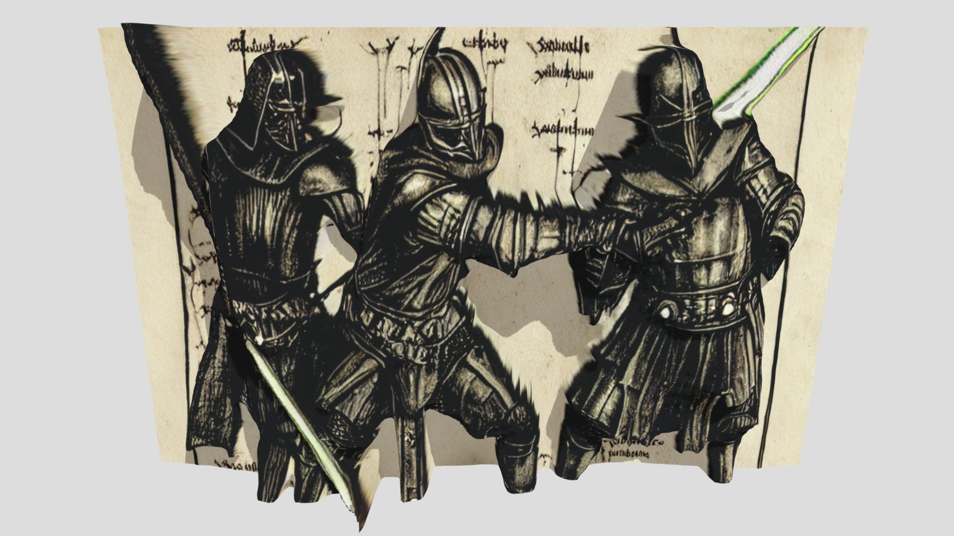 Fake Manuscript 6 Skewer