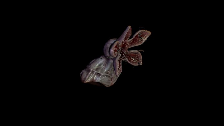 Demogorgon Fanart 3D Model