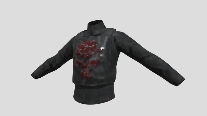 Black_torturer_Tshirt 3D Model