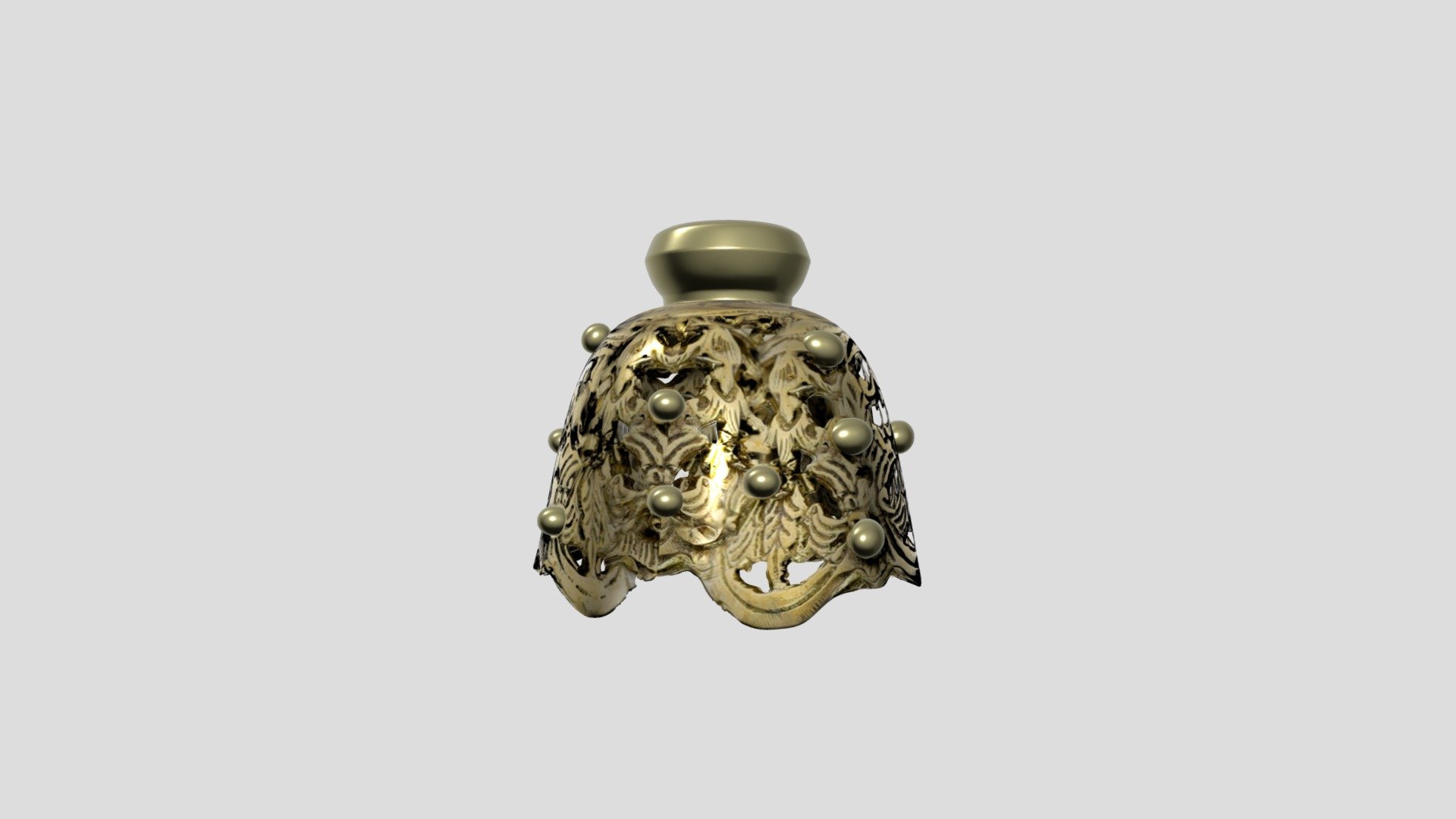 [PRE-ORDER] - AKSESORI KERIS PENDOKOH BRASS
