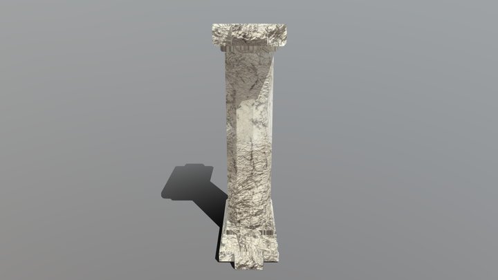 Roman column 3D Model