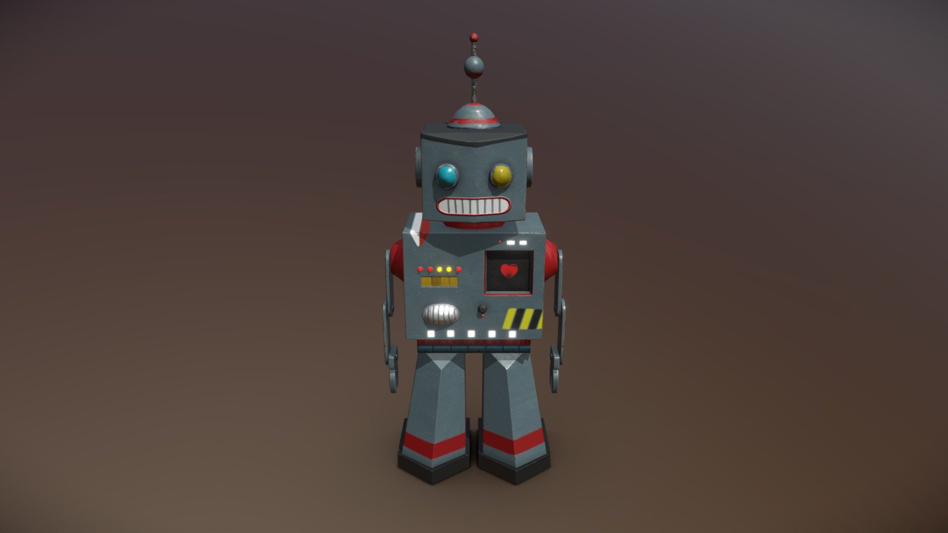 Toy Robot for VR game - 3D model by Freccialata [5955f8f] - Sketchfab