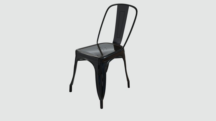 Durango Side Chair 3D Model