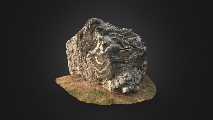 Megalith from Saint Just (Menhir) 3D Model