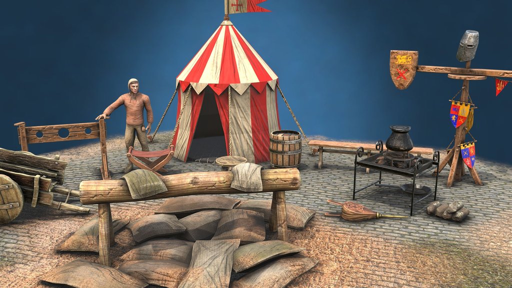 Medieval Fayre - free game assets