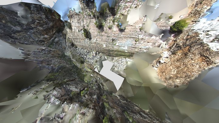Penteli - Sibligades Climbing Area 3D Model