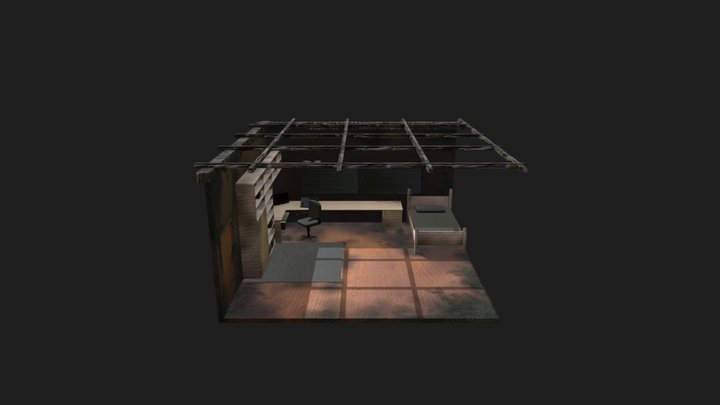 Room in a forest 3D Model