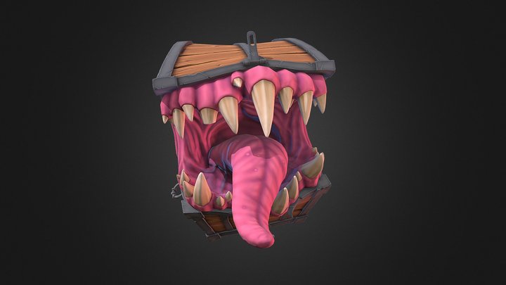 Mimic Chest 3D Model