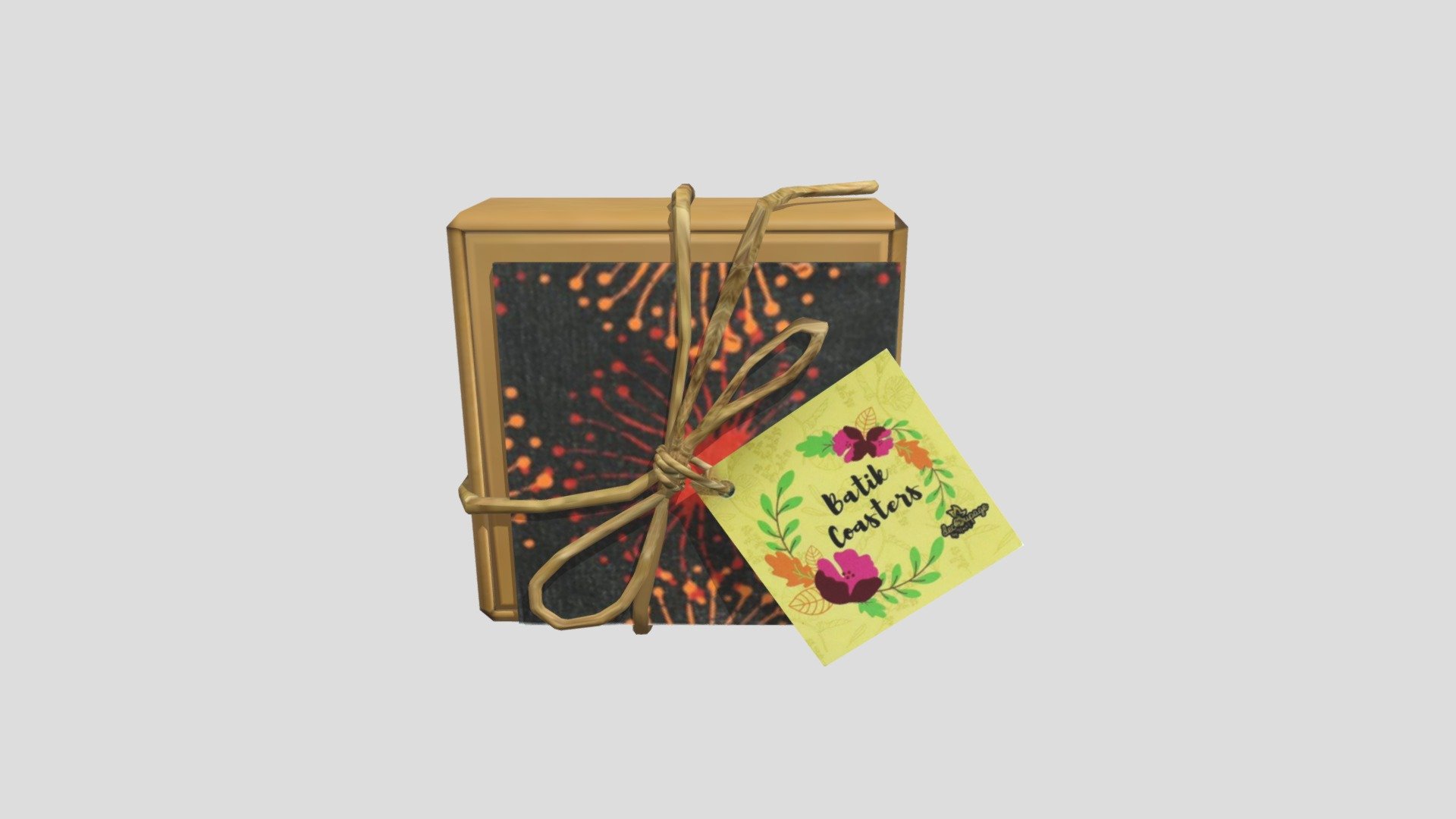 Batik Coaster 01