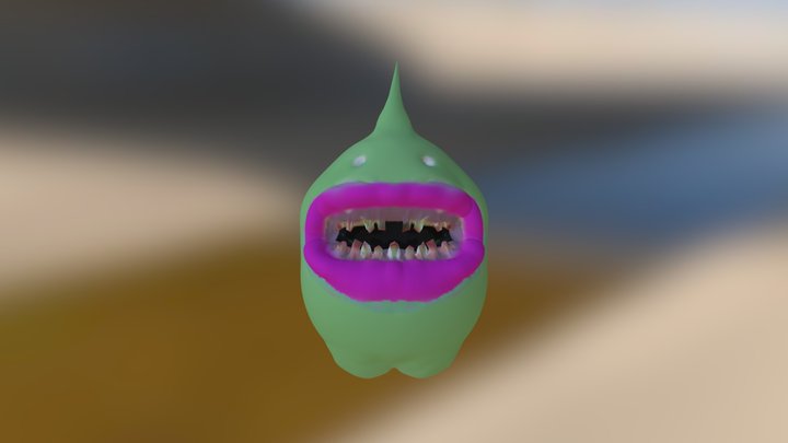 Alien Pear... 3D Model