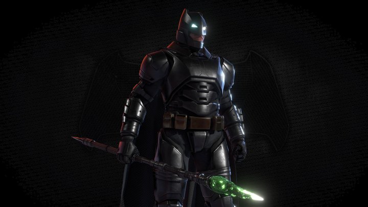 Batman Armored 3D Model