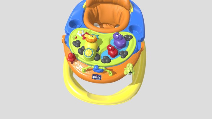 baby walker-new 3D Model