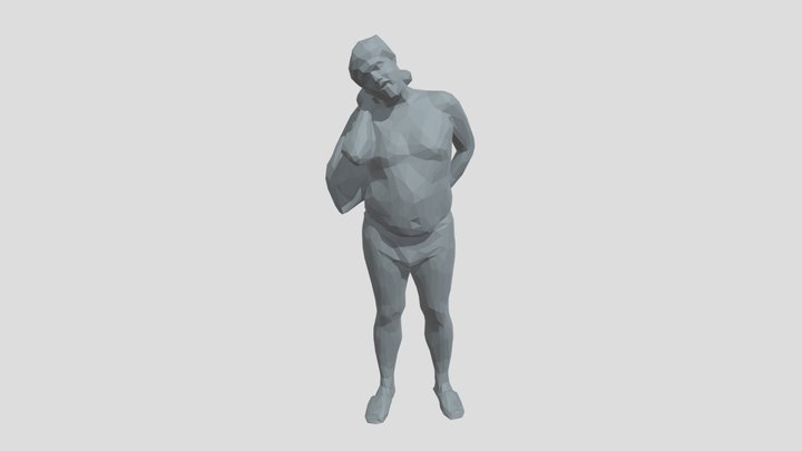 Lowpoly Bad Santa