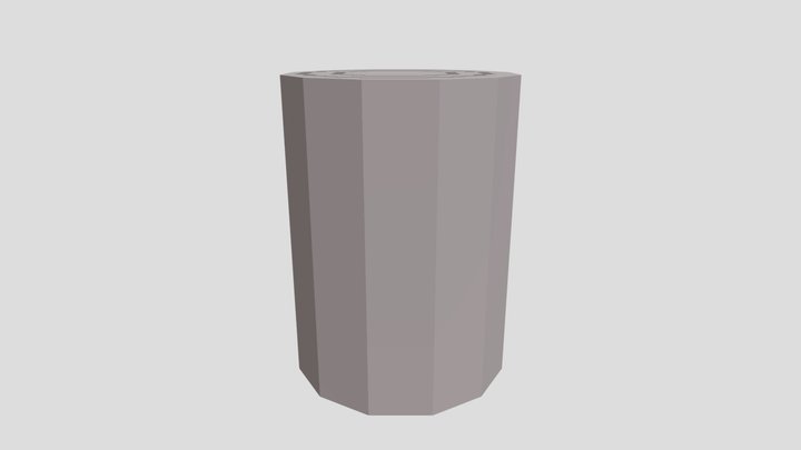 Low Poly Beans 3D Model