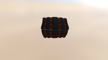 Treasure Chest 3D Model