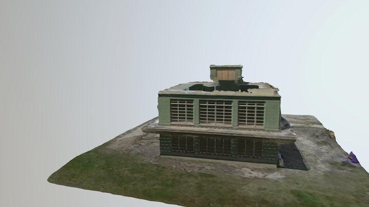 PAM Full Simplified 3d Mesh roof Messed up 3D Model