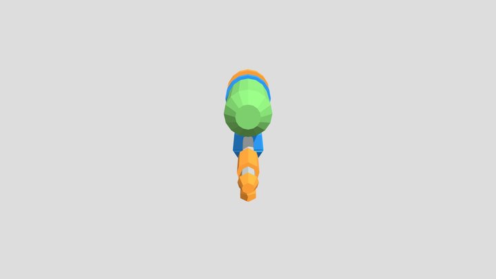 Low Poly Props Deel 1 3D Model