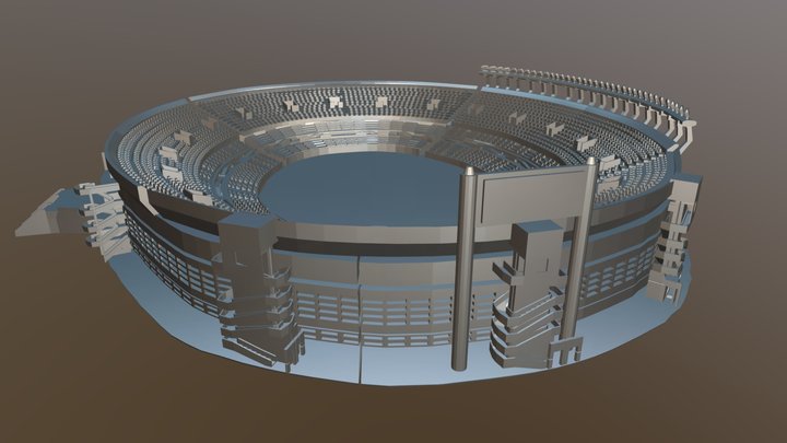 Estadio RIVER / Estadio Monumental A.V.Liberti 3D Model