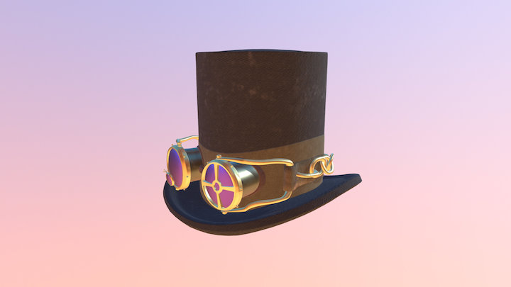 Steampunk Hat 3D Model