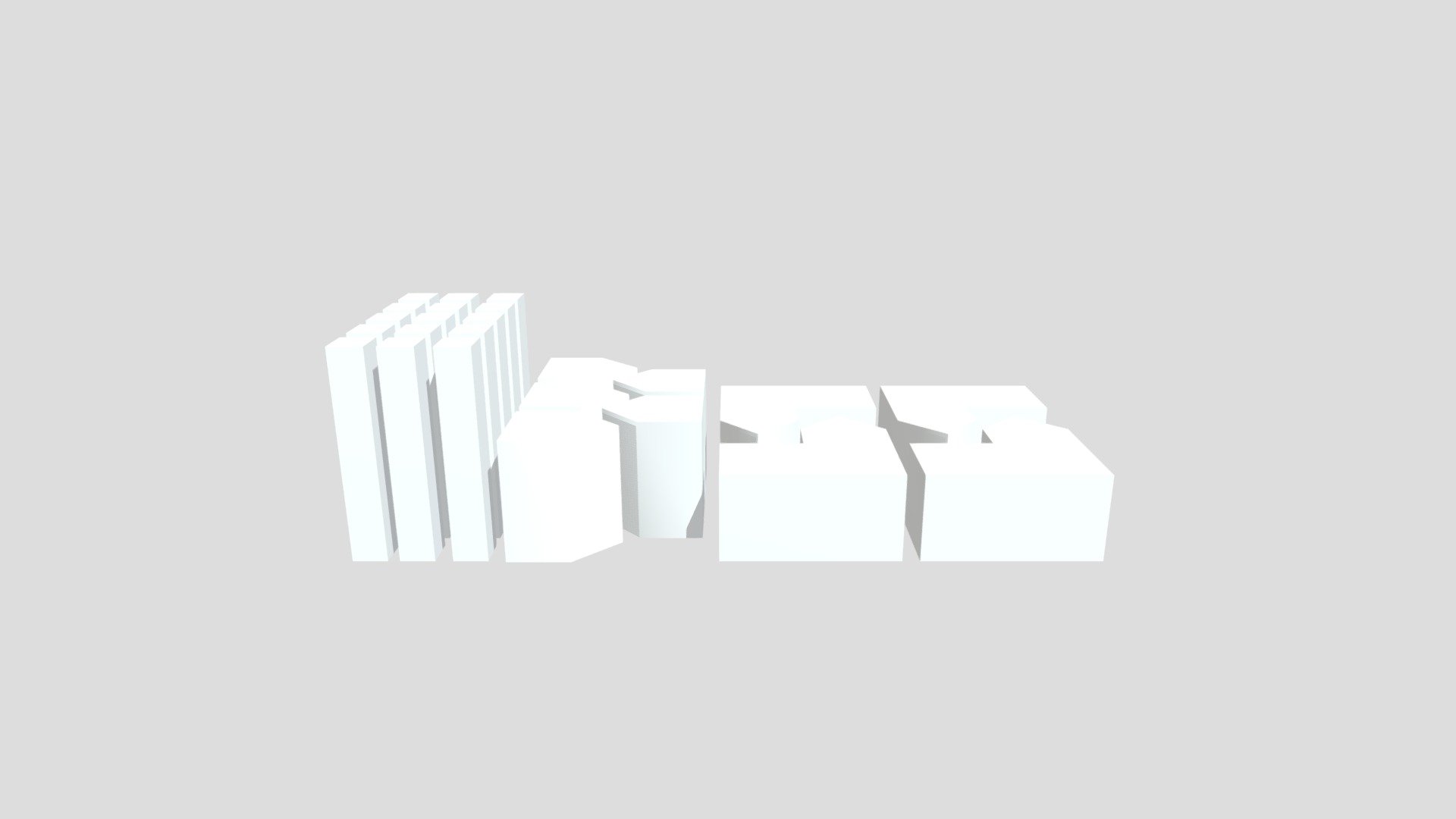 CATAN PIECES - 1 set