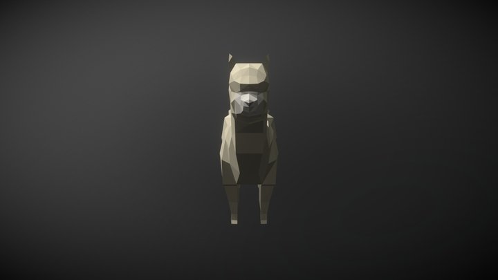 SK Alpaca 3D Model