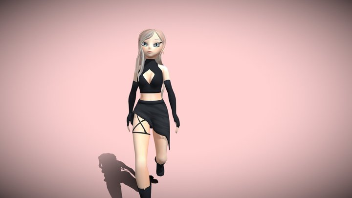 anime character 3D Model