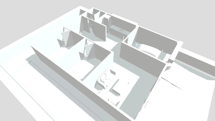 design rumah 3D Model