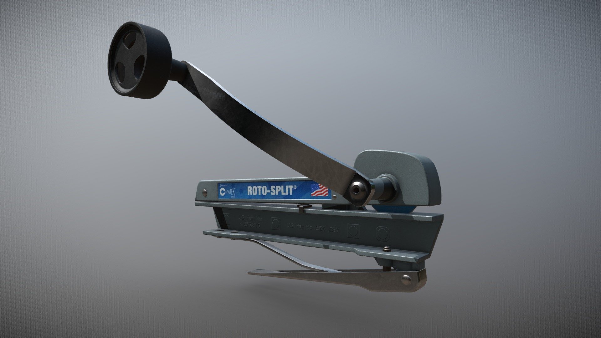 Roto Splitter 3D model by Mulderach (garyelder) [5962b99] Sketchfab