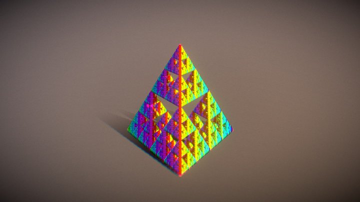 Sierpinski 3D Model