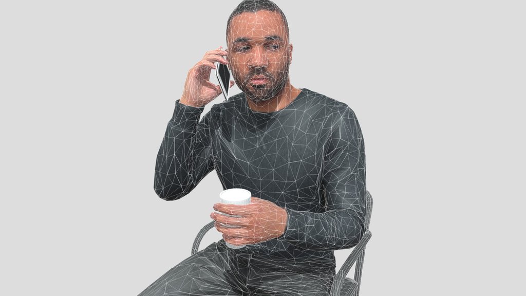 Afro- American+man+sitting+and+talking