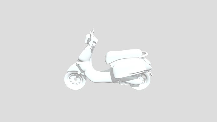 Scooter 3D Model