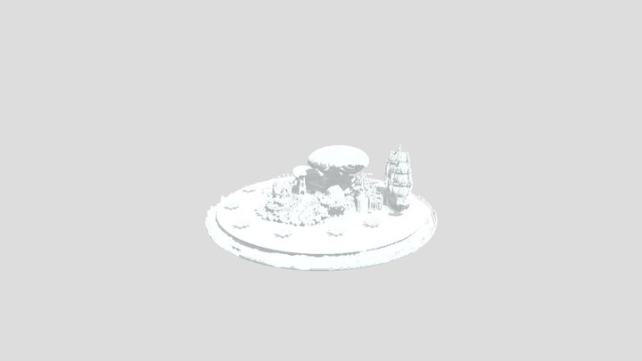 mushroomislebylightningll 3D Model