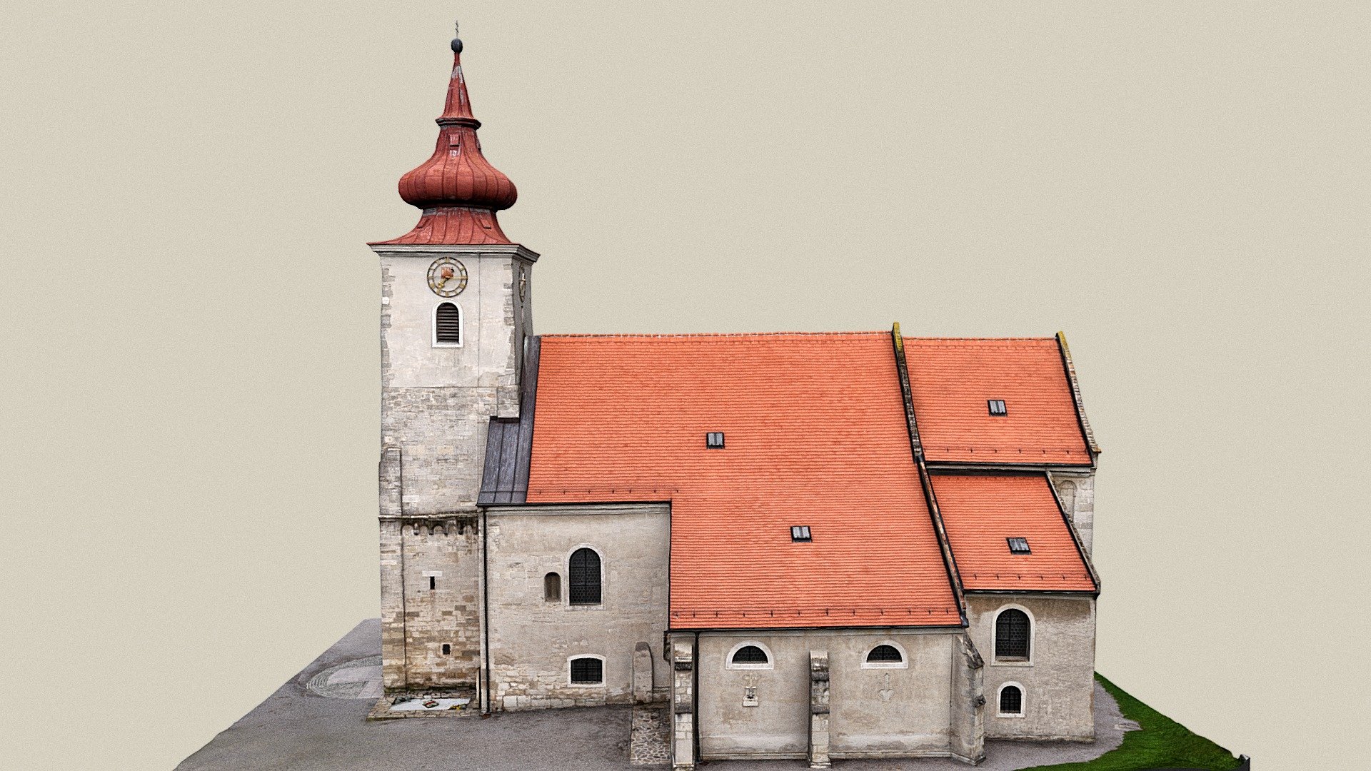 Pfarrkirche Hl. Petronilla — Sketchfab embed 3D viewer