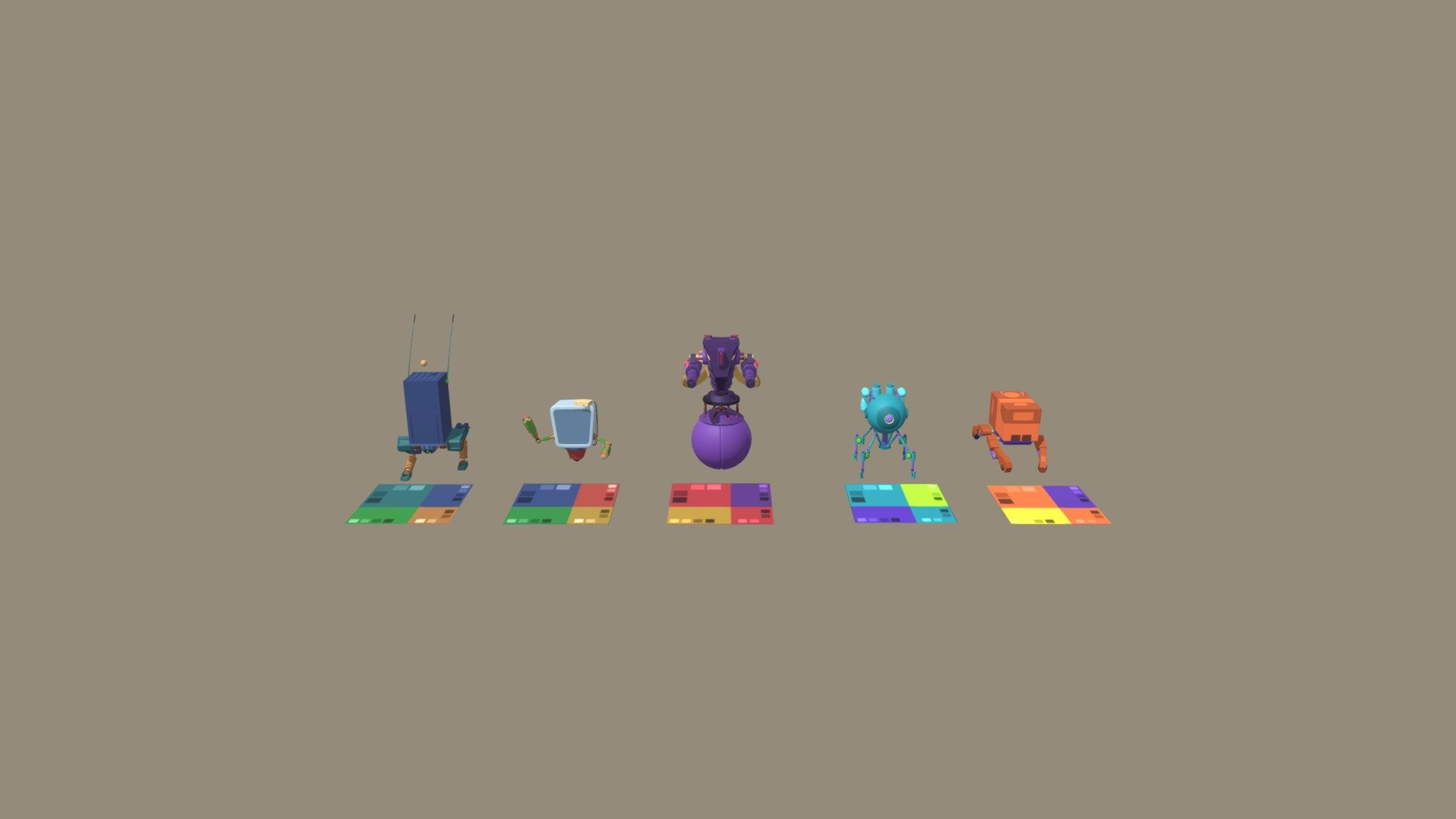 HW Painting 5 Drafts XYZ