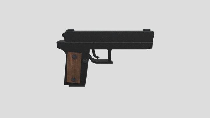 1911 pistol 3D Model