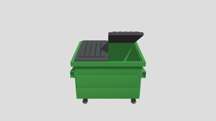 Dumpster 3D Model