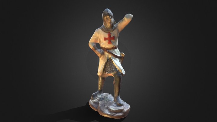 The One Armed Knight 3D Model
