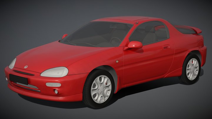 1993 Mazda MX-3 - Download Free 3D model by Res1n [5966ffc