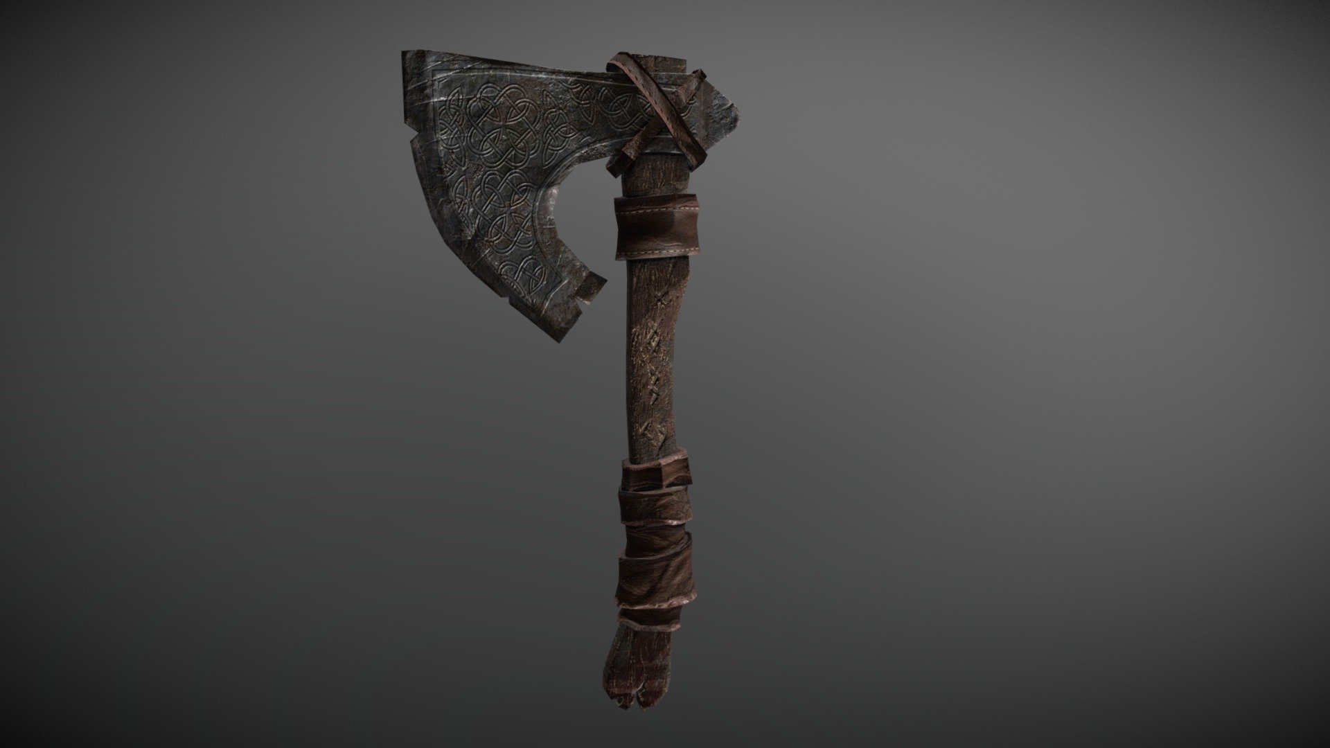 Axe viking - 3D model by bryaart [59672e8] - Sketchfab