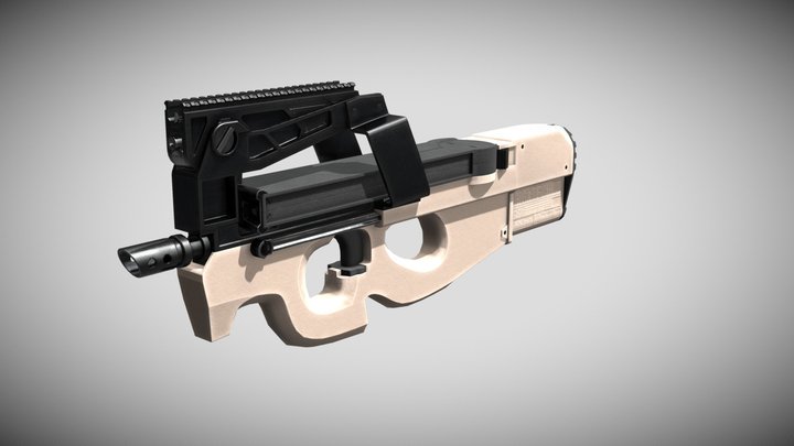Gigatech P91 3D Model