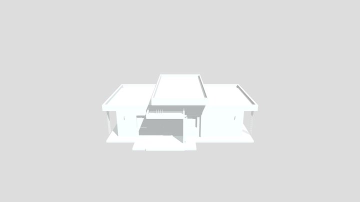 3Д модель дома 3D Model