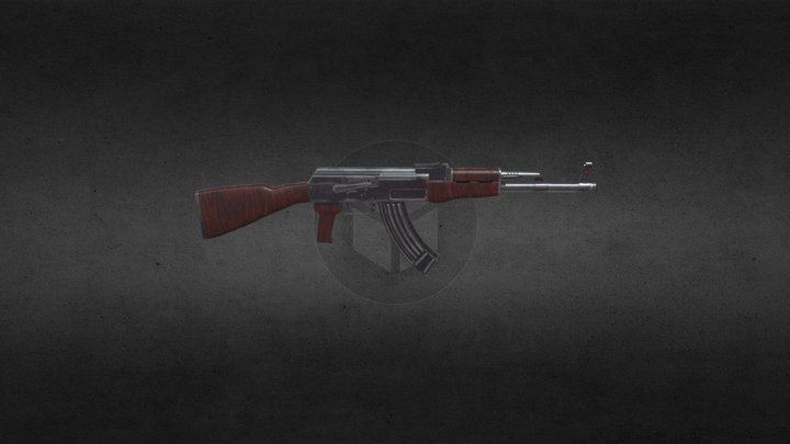 Ak47 3D Model