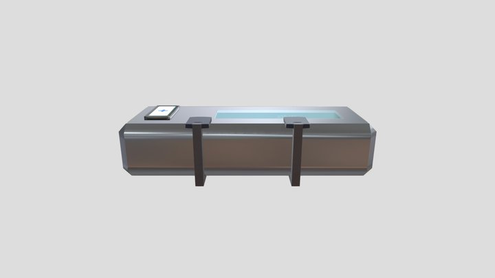 Health Crate 3D Model