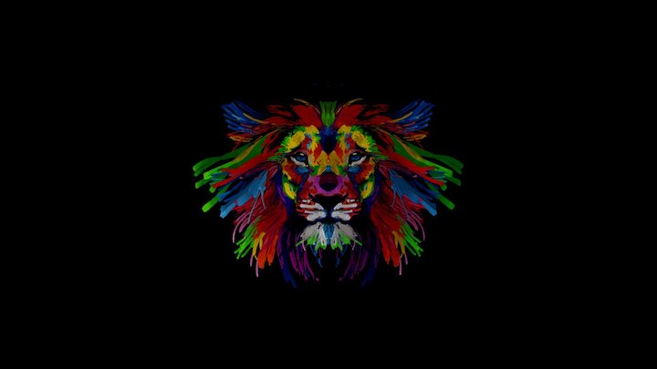 Lion by Lisa Padilla 3D Model