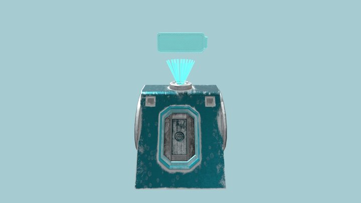 Quantum Industries power station 3D Model