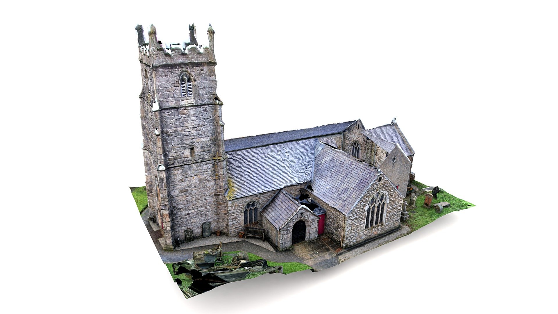 St Budock Church, Cornwall - Download Free 3D model by Connor Motley ...