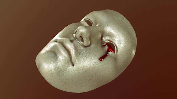 Porcelain Mask 3D Model