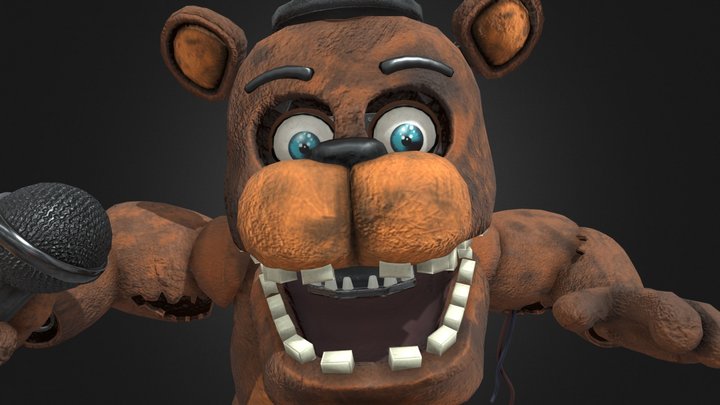 FNaF HW Withered Freddy ReTexture & Remesh