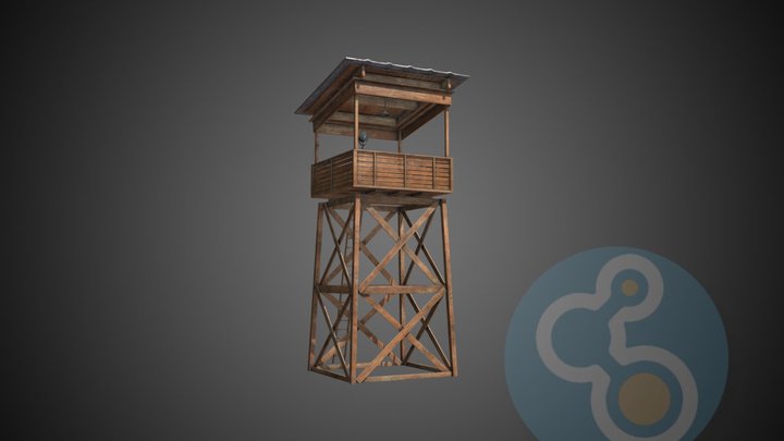 Guard Tower 3D Model